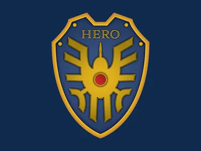 Day 337 adobe illustrator adobe illustrator cc brand design brand identity branding dragon dragon quest fighting game gaming graphic design hero logo logo design logo designer logos nintendo shield super smash bros ultimate sword video games