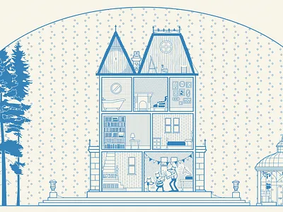 calendar 2021, mid-winter festivities calendar design illustration