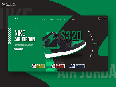 Online sports shoes shop green landing page landing page concept landing page design landing page ui landing pages landingpage online shop online shopping shoes store web web design website design