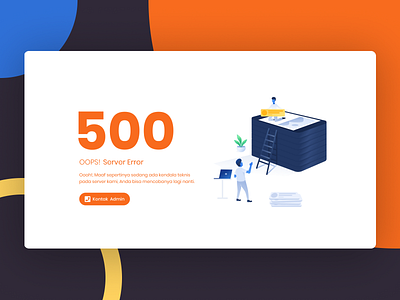 500 error page 500 500 error 500 error page error error message error page error500 figma internalservererror server server error ui ui design uidesign uiux web webapp webapps webdesign xd