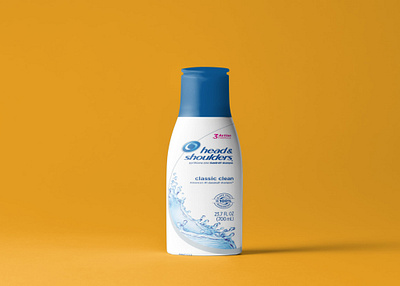 Shampoo Bottle Label Mockup bottlee label mockup shampoo
