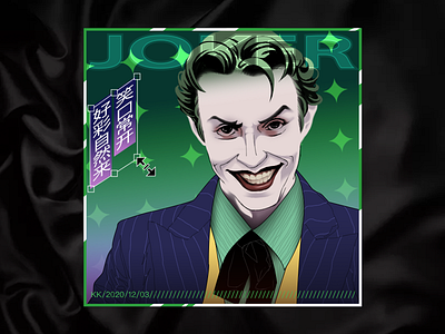 JOKER cd illustration joker snickers