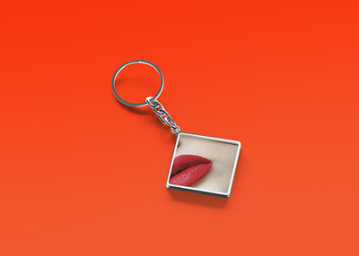 Love Keychain Mockup keychain love mockup