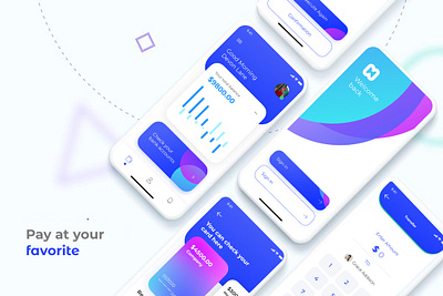 Payment app UI 2021 trend app branding design figma illustration ui ux vector web