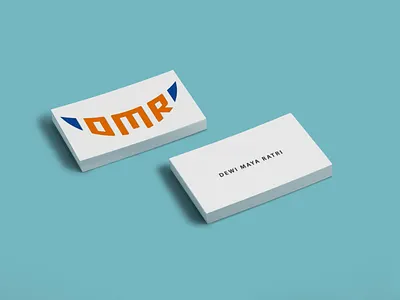 Logo DMR Card Name card design design flat stationery