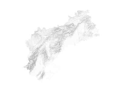 Tarragona provincia (Spain) topographical map black and white carta espana illustration landscape minimal mountain nature provincia relief spain tarragona topografica topographic map topographical topography