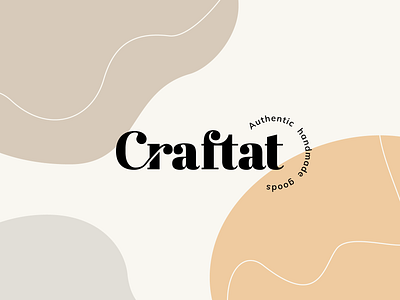 Craftat brand design brand identity craft craftat handmade handmadegoods handycraft lettering lettermark letters logo logo design logodesign logotype logotypes mark store typography