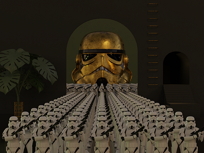Stormtrooper vol. 3 3d 3d art 3d character 3d illustration 3d modeling blender character design illustration render