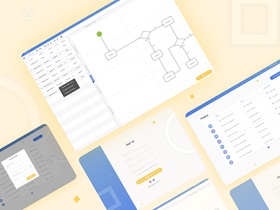 SaaS utility for the Team Process Map generation design diagram diagrams editor flowchart illustrator mapping principle process flow processmapping project saas saas app saas design sketch ui ux webapp