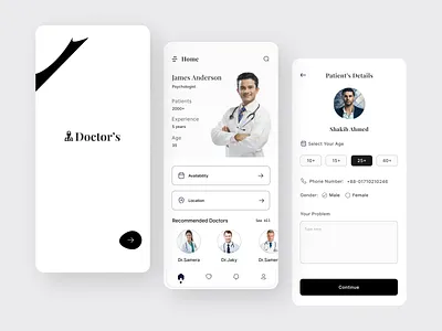 "Doctor Consultant Mobile App" best design best designs best shot doctor doctor app doctor appointment doctor consultant minimal mobile app mobile app design mobile ui online doctor treatment uidesign uiux uiuxdesign