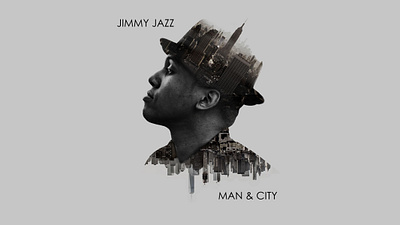 Man & City cd cover cd design design graphic design music