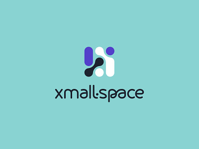 Xmall.space logotype. Version 3 app app design branding design icon identity illustration logo logotype ui ux vector