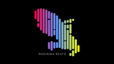 Madinina Beats branding design graphic design illustrator logo vector