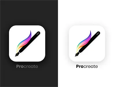 Procreate app icon - Redesign Challenge animation appdesign appicon procreate ui