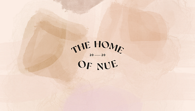 Nue beauty beauty brand brand identity brand identity design branding expert lifestyle branding logo design nude colours