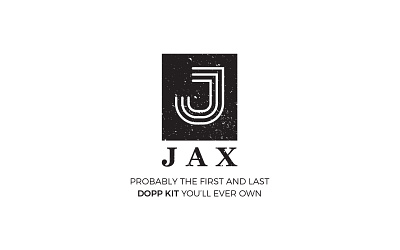 Jax dopp kit logo flat design grunge font j letter logo