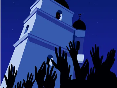 mosque adobe illustrator artist artwork design drawing illustration