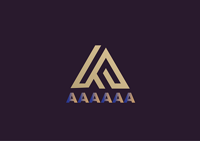 The "A" Letter Logo concept adobexd app art branding design guide illustration logo typography vector