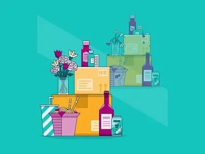 Deliver, not dilemma! illustration illustrator vector