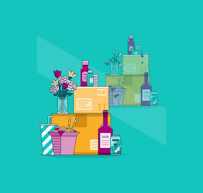 Deliver, not dilemma! illustration illustrator vector