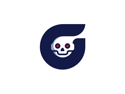 droid ghost android artificial intelligence awesome awesome logo blue bot clean design droid flat g letter g letter logo ghost ideas minimalist monogram negativespace red robot robotic vector