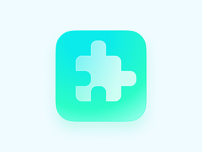 Puzzle icon icon ui