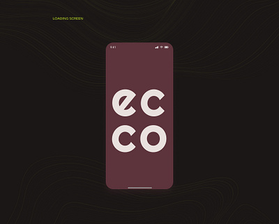 ECCO app branding design mobile ui uidesign uiux ux web webdesign