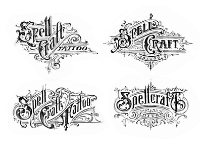 Logo Sketches custom lettering design handlettering lettering logo logotype sketch typography victorkevruh vintage