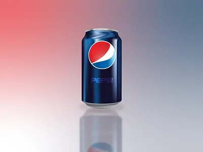 pepsi can remodel branding graphicdesign illustration mesh modeling pepsi vector