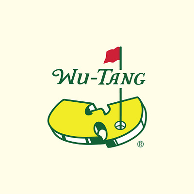 Wu-Mastas design golf illustrator logo wu tang
