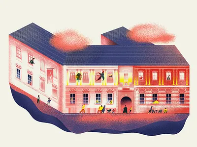 architecture architecture art concept design digitalart drawing illustration illustrator painting photoshop