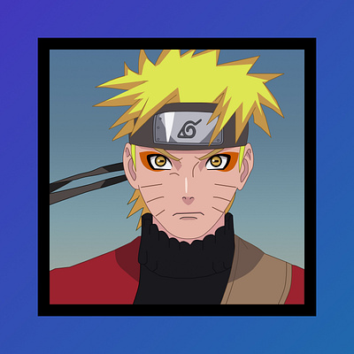 Naruto 2d animation anime art avatar cartoon character design dribbble figma illustration naruto ninja ninjas vector