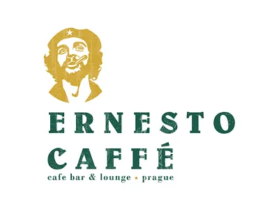 Ernesto Caffe, coffe bar & lounge logo proposal. brand design brand identity branddesigner branding caffe caffè che guevara coffe coffee shop coffeeshop ernest graphic design graphicdesign graphicdesigner logo branding logo designer logodesign logodesigner logodesignersclub