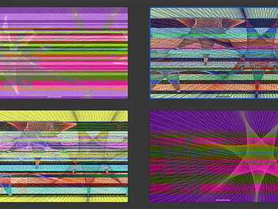 DistancePattern4 abstract codeart digitalart ericfickes processing