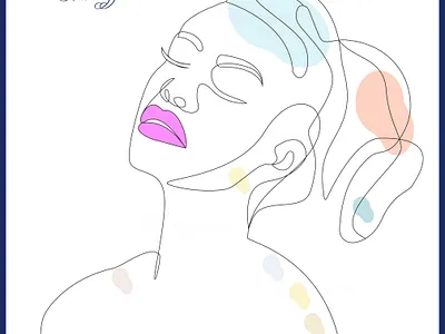 One line art bestgraphicdesigner flowerlineart graphicdesign illustration line drawing lineart logo one line art typography vector vectortracing