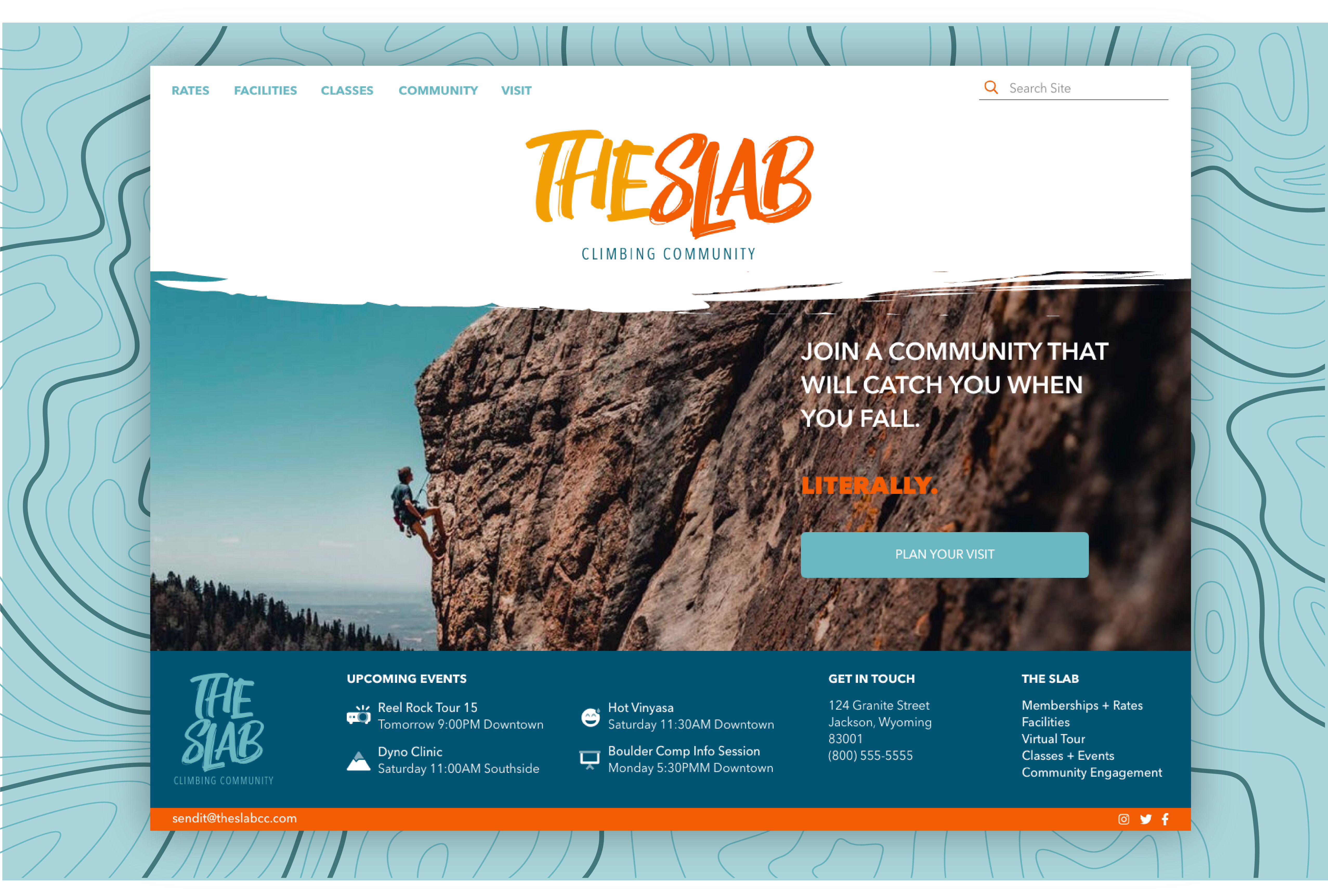 Example of The Slab Climbing Community
