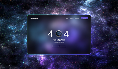 404 Page :: Daily UI 008