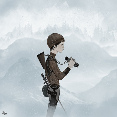 Red Dawn 80s character illustration cold war concept art digital illustration survival