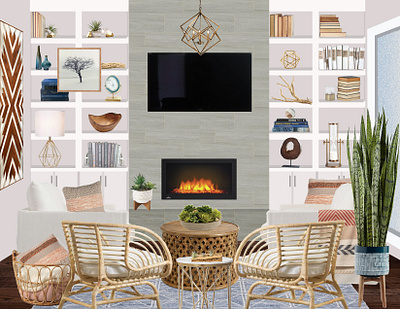 Interior Design mock-up interior design photoshop