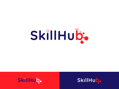 SkillHub Logo Design color logo corporate logo corporate logo design creative logo creative logo design educational logo elegent logo logo logo design logo design concept logodesign skill logo study logo