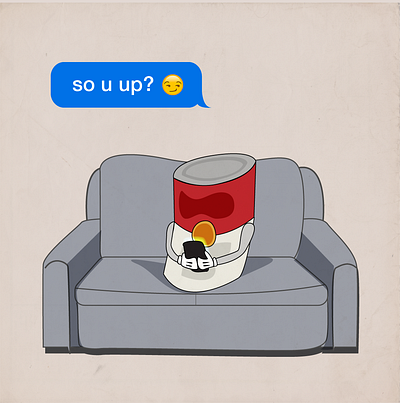 Soup cartoon illustration