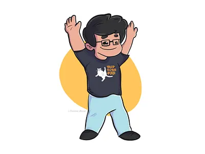 Chibi boy illustration chibi boy illustration chibi boy illustration design illustration logo mascot