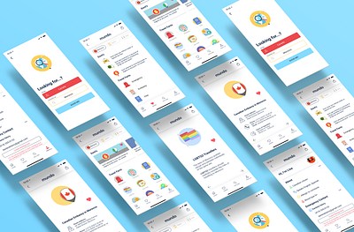 Mundo App branding design designer for hire ux visual design