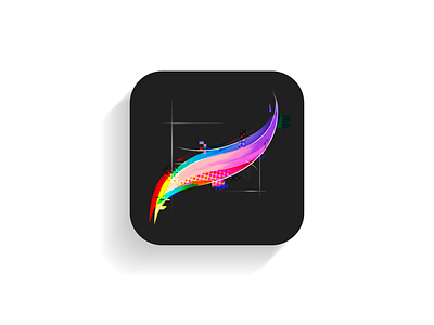 Procreate Rebrand app branding design graphic design icon logo vector