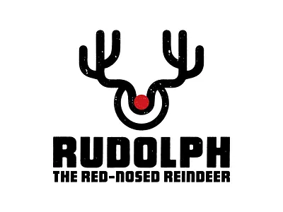 Day 338 adobe illustrator adobe illustrator cc animal logo brand design brand identity branding christmas graphic design holidays logo logo design logo designer logos red red nosed reindeer reindeer reindeer games rudolph santa sleigh