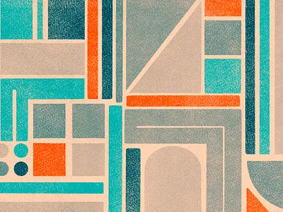 Playing around design geometric illustration procreate shapes simple texture