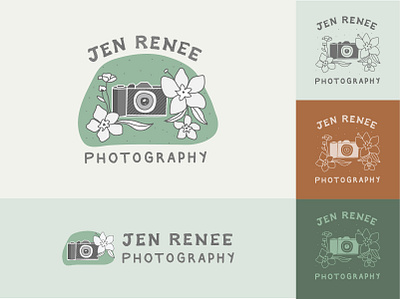 Jen Renee Photography hand drawn logo