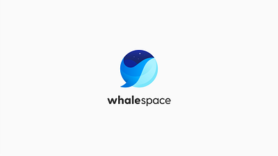 NAVER whalespace browser education edutech illustrator logodesign naver platform symbol technology whale whalespace