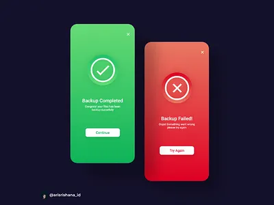 Flash Message ui ux uiux dailyui app design