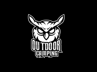 Outdoor Camping Mascot branding design flat graphic design icon illustration illustrator logo minimal vector